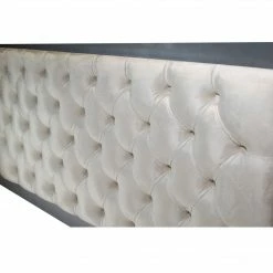 House Of Bling Furniture Boutique Grand Tara Luxury Metal Trim Bed