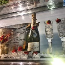 House Of Bling Furniture Boutique Champagne And Strawberries 3D Art Prints