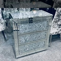 House Of Bling Furniture Boutique Sparkle Crushed Diamond Chest Of Drawers