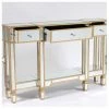 House Of Bling Furniture Boutique Console Tables Valencia Mirrored Console Table