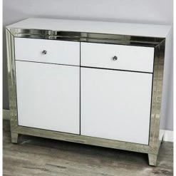 House Of Bling Furniture Boutique Cabinets Bianca 2 Door Cabinet