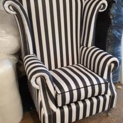 House Of Bling Furniture Boutique Occasional Chairs High Back Glamour Wing Chair