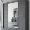 House Of Bling Furniture Boutique Lido Wardrobe In Grey Gloss 1 House Of Bling Furniture Boutique Lido Wardrobe In Grey Gloss