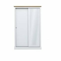 House Of Bling Furniture Boutique Plymouth Sliding Wardrobe White