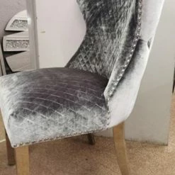 House Of Bling Furniture Boutique Buxford Table 1.5 Meters With Valentino Chairs