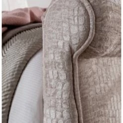 House Of Bling Furniture Boutique Moc Croc Swan Oyster Sleigh Bed