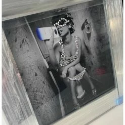 House Of Bling Furniture Boutique The Loo Lady Ciroc 3d Liquid Art Work 3D Art Prints