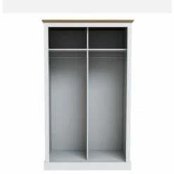 House Of Bling Furniture Boutique Plymouth Sliding Wardrobe White