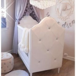 House Of Bling Furniture Boutique Delphine Cotbed Nursery Furniture