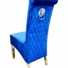 House Of Bling Furniture Boutique Dining Chairs Elsie Dining Chair Blue Velvet