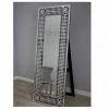 House Of Bling Furniture Boutique Tear Drop Large Floor Standing Mirror