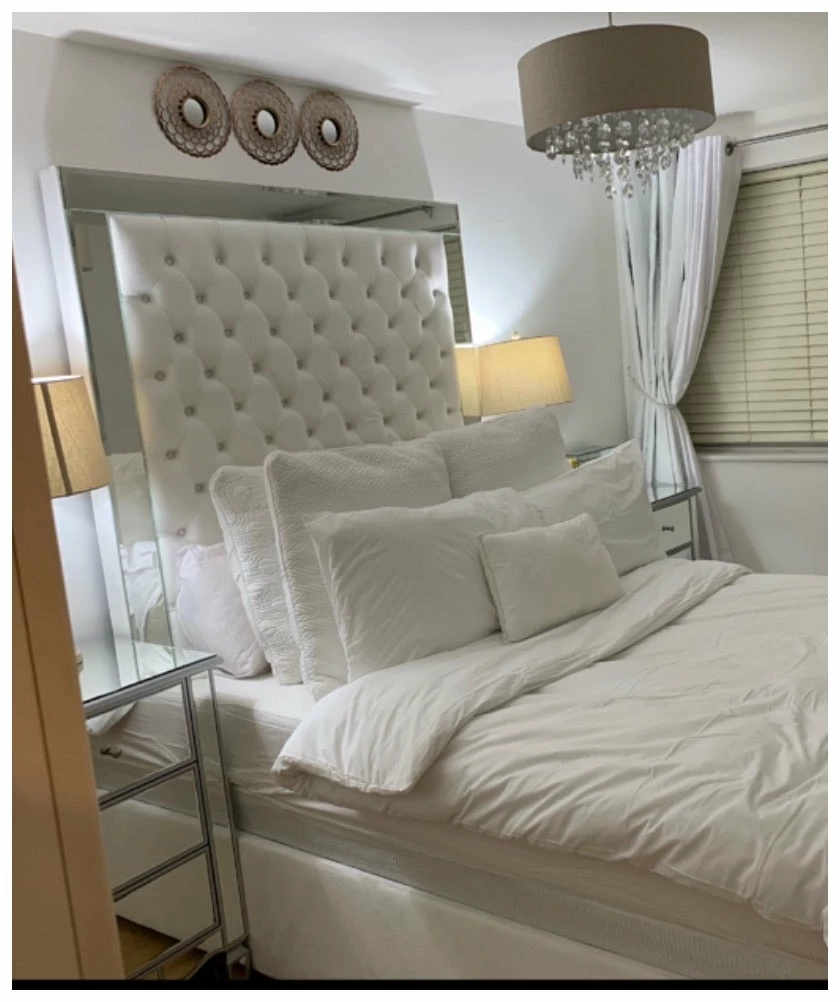 House Of Bling Furniture Boutique Ashley Mirrored Bed. 6 House Of Bling Furniture Boutique Ashley Mirrored Bed.