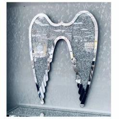 House Of Bling Furniture Boutique Large Crushed Diamond Wings Crushed Diamond Range