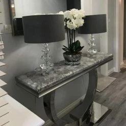 House Of Bling Furniture Boutique Console Tables Buxford Marble Console