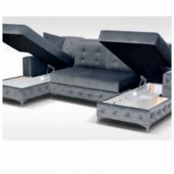 House Of Bling Furniture Boutique The Henley Large U Shape Sofa Bed In Velvet Corner Sofas 12 House Of Bling Furniture Boutique The Henley Large U Shape Sofa Bed In Velvet Corner Sofas