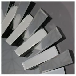 House Of Bling Furniture Boutique Mirrors Chloe Round Zip Mirror