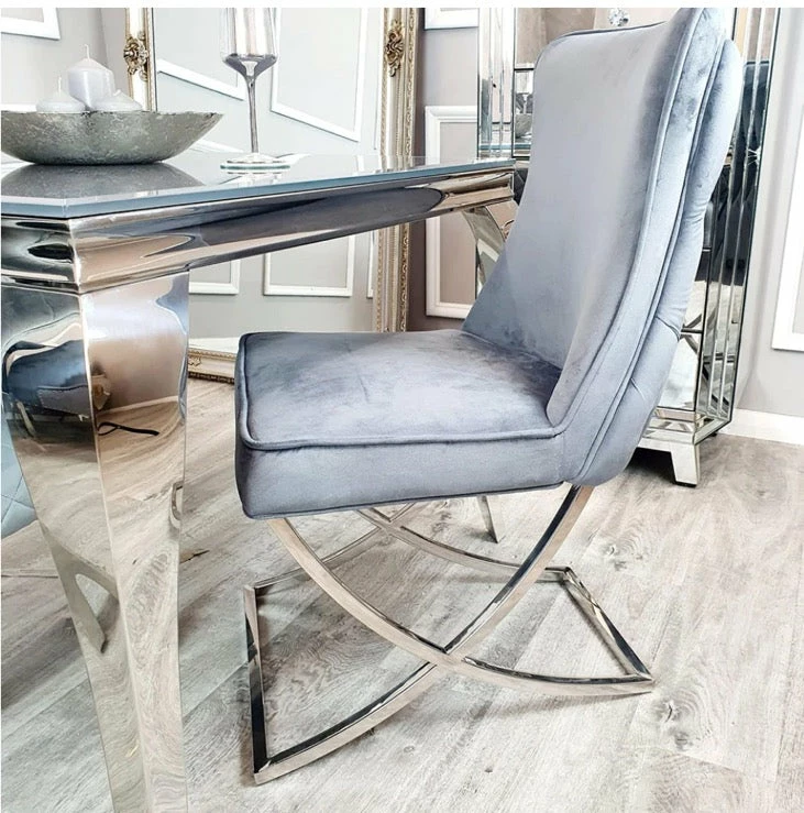 House Of Bling Furniture Boutique Dining Chairs Marbella Chair Grey 3 House Of Bling Furniture Boutique Dining Chairs Marbella Chair Grey
