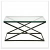 House Of Bling Furniture Boutique Archie Glass Contemporary Coffee Table Coffee Tables