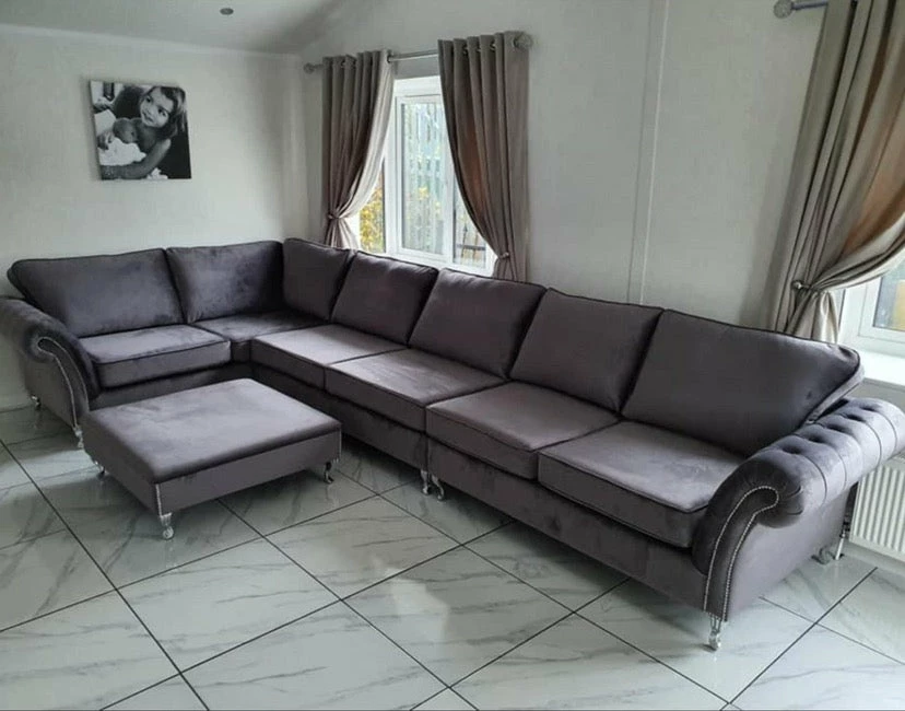 House Of Bling Furniture Boutique Royal Swan Corner Sofa 4 House Of Bling Furniture Boutique Royal Swan Corner Sofa