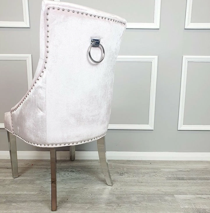 House Of Bling Furniture Boutique Dining Chairs Lara Knock Chair In Pink 3 House Of Bling Furniture Boutique Dining Chairs Lara Knock Chair In Pink