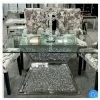 House Of Bling Furniture Boutique Crushed Diamond Square Dining Table Dining Tables