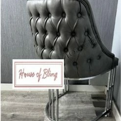 House Of Bling Furniture Boutique Brooklyn Dining Table With Chair Options