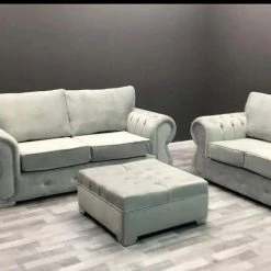 House Of Bling Furniture Boutique Rico Sofa Set 3 Plus 2 Sofas