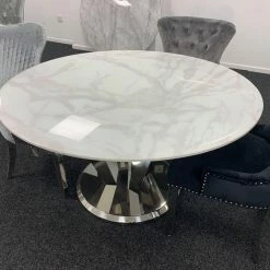 House Of Bling Furniture Boutique Ariana Marble Table Only