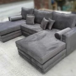 House Of Bling Furniture Boutique Archie U Shape Chaise End Cinema Sofa