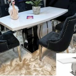 House Of Bling Furniture New York Dining Table