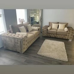 House Of Bling Furniture Boutique Studded Aston Sofa Sofas