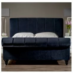 House Of Bling Furniture Boutique Beds Chelsea Line Sleigh Bed