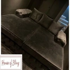 House Of Bling Furniture Boutique Aston Cinema Fully Buttoned Back Cinema Sofa Cinema Sofas