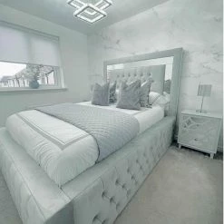 House Of Bling Furniture Boutique Mirrored Bed Beds