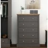 House Of Bling Furniture Boutique Plymouth Chest Of Drawers Grey