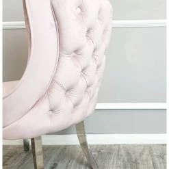 House Of Bling Furniture Boutique Dining Chairs Chelsea Chair Ln Pink