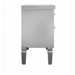 House Of Bling Furniture Boutique Bedside Cabinets Silver Trim Mirrored Bedside Table