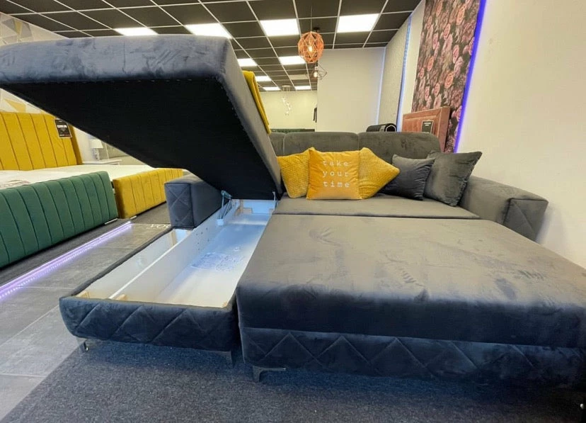 House Of Bling Furniture Boutique Henley Corner Sofa Bed With Lift Up Storage Corner Sofas 8 House Of Bling Furniture Boutique Henley Corner Sofa Bed With Lift Up Storage Corner Sofas