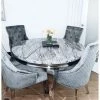 House Of Bling Furniture Boutique Oxford Dining Table With Lion Knock Chairs Dining Tables And Chairs Sets