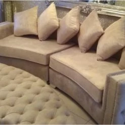 House Of Bling Furniture Boutique Curved New York Sofa Sofa Sets