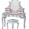 House Of Bling Furniture Boutique Bella Rose Dressing Table Set Dressing Tables