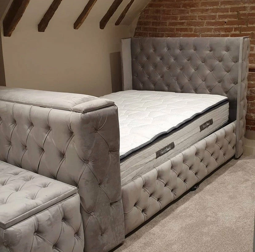 House Of Bling Furniture Boutique Luxury Beds Royal Lincoln TV Bed 3 House Of Bling Furniture Boutique Luxury Beds Royal Lincoln TV Bed