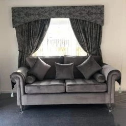 House Of Bling Furniture Boutique Royal Swan Sofa Complete With Sash And Bolsters