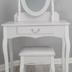 House Of Bling Furniture Boutique Dressing Tables White Crocodile Pu Skin Dressing Table