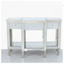 House Of Bling Furniture Boutique Valentino Range 3 Drawer Console Table
