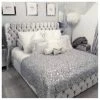 House Of Bling Furniture Boutique Beds Indianna Bed Emperor Size