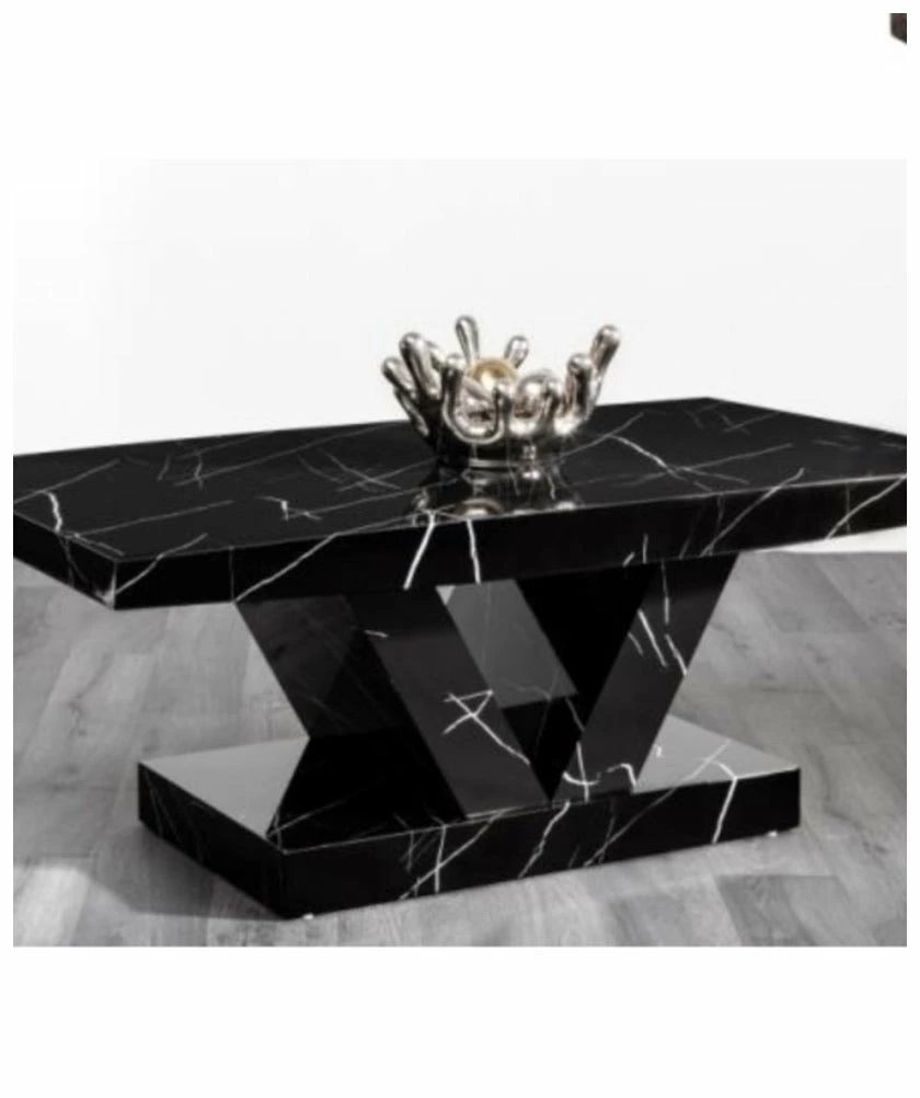 House Of Bling Furniture Boutique Bonita Dining Table Black Marble Affect 4 House Of Bling Furniture Boutique Bonita Dining Table Black Marble Affect