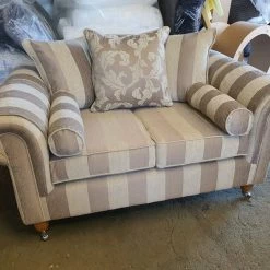 House Of Bling Furniture Boutique Royal Windsor Sofa In Grey