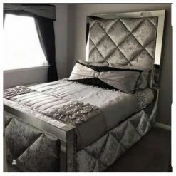 House Of Bling Furniture Boutique Royal Cheshire Mirrored Bed Beds