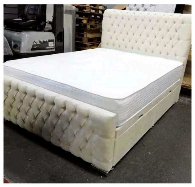 House Of Bling Furniture Boutique Beds Louis Sleigh Divan 4 House Of Bling Furniture Boutique Beds Louis Sleigh Divan